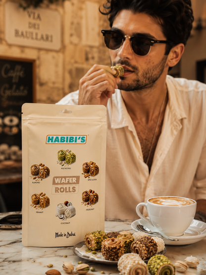 Habibi's Waffelröllchen Mix 100g